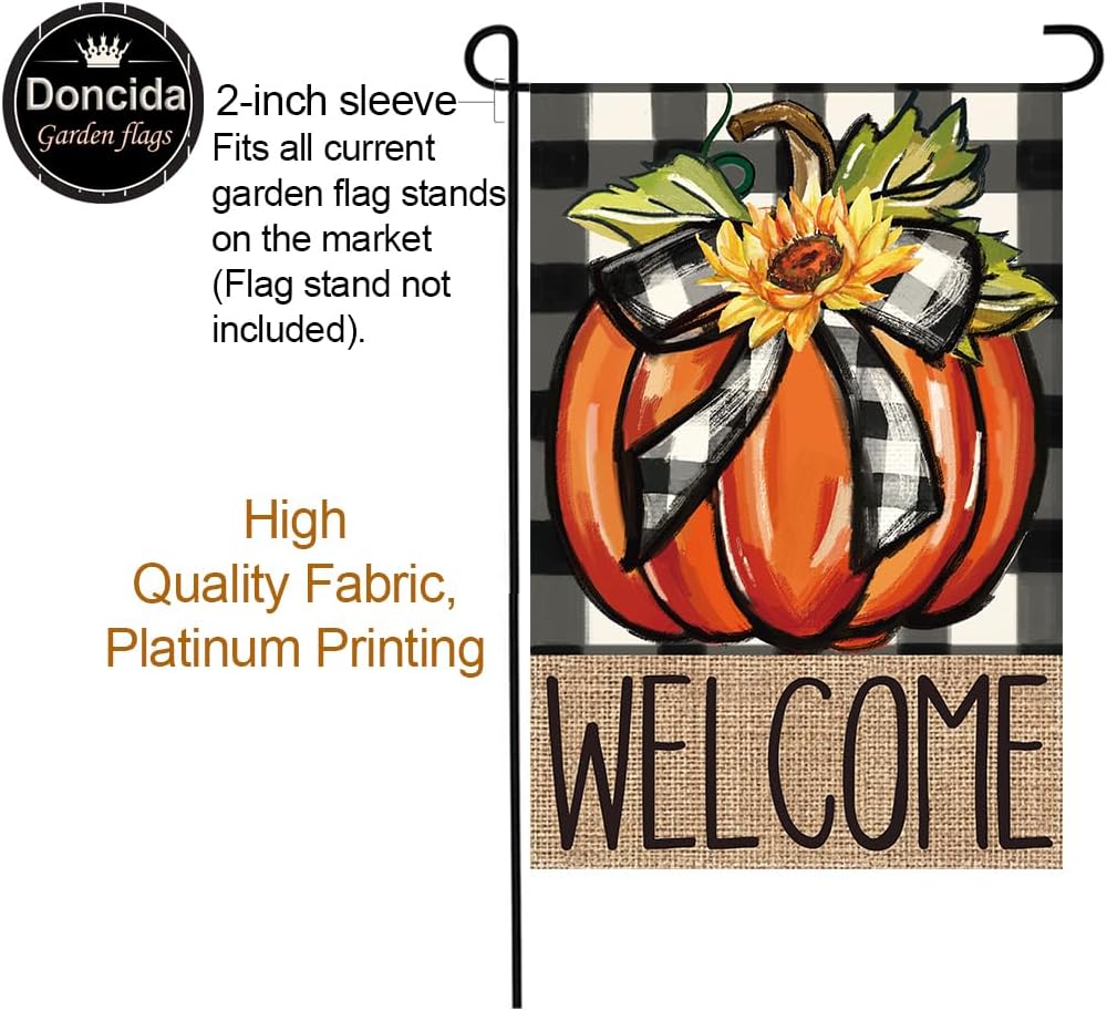20 Pack Seasonal Garden Flags Set Double Sided 12x18 Inch Small Yard Flags, Holiday Seasonal Garden Flag for Outside