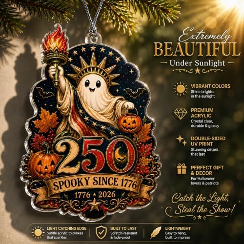 Ghost Ornament, Halloween Ornament, Gothic Bat, Plant Ornaments (250HLW)
