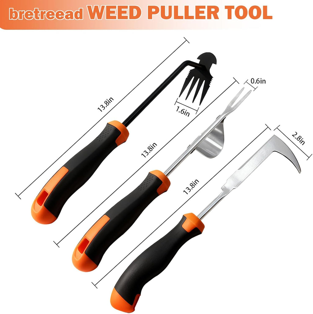 Weed Puller Tool, 2026 New Portable Hand Weeder Tool, Weeding Tool with Stainless Steel, Garden Tools for Plant &