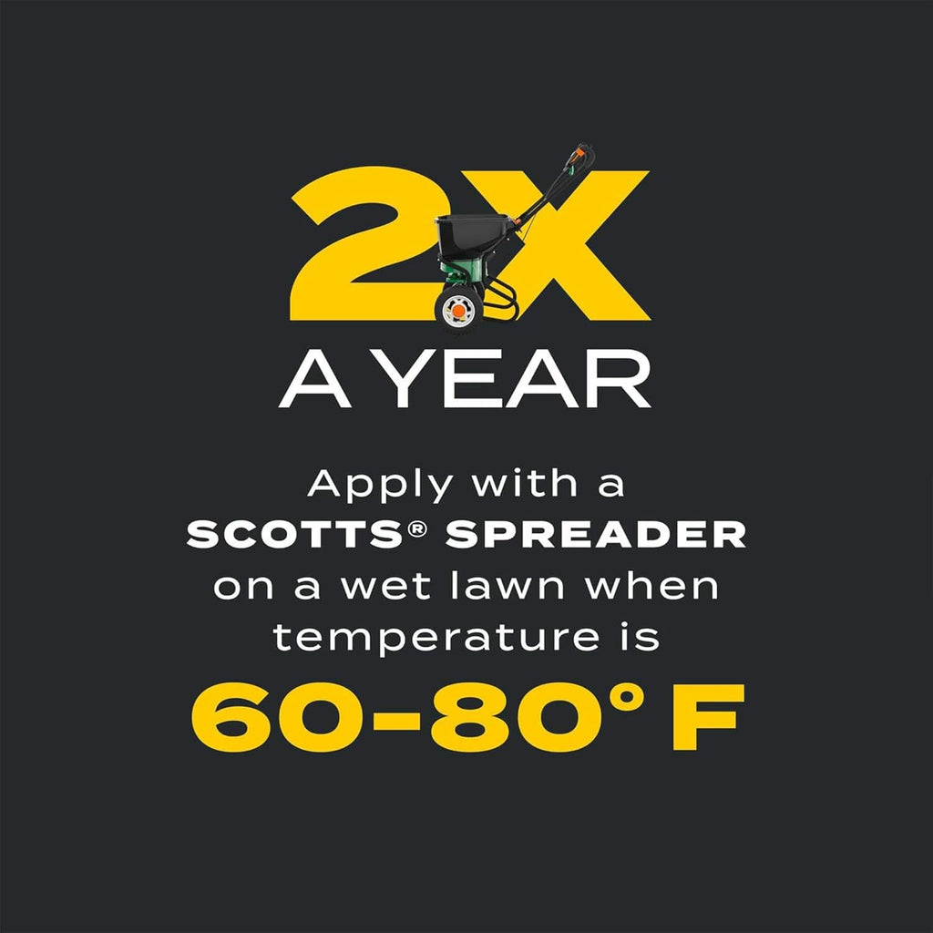 Scotts Turf Builder Triple Action1, 11.31 lb. | Weed Control, Lawn Weed Killer, Crabgrass Preventer, and Grass