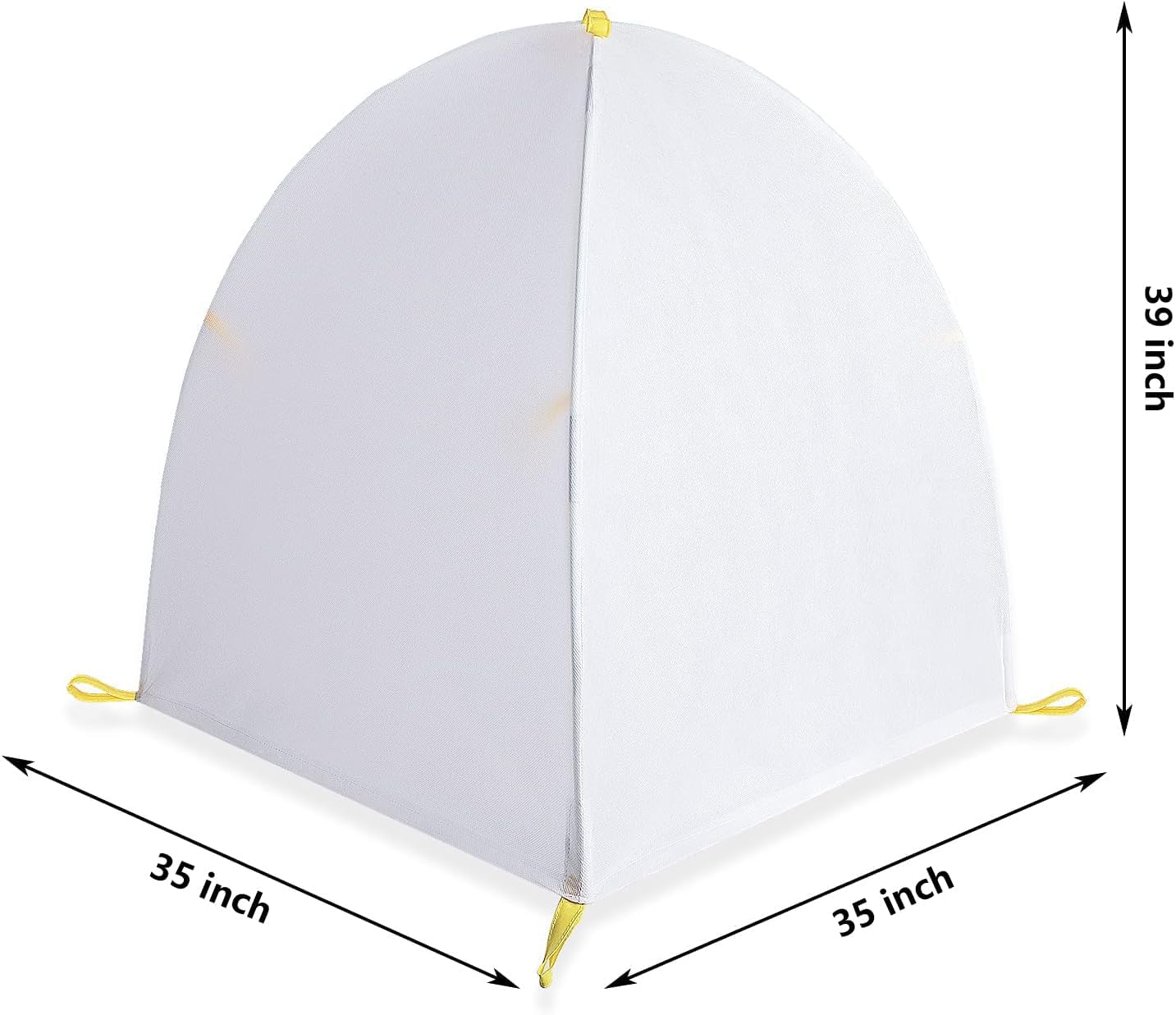 DECOHS 35 x 35 x 39 Inch Warm Plant Protection Tent-Winter Shrub Covers-Winter Snow & Frost Covers Protecting Fruit