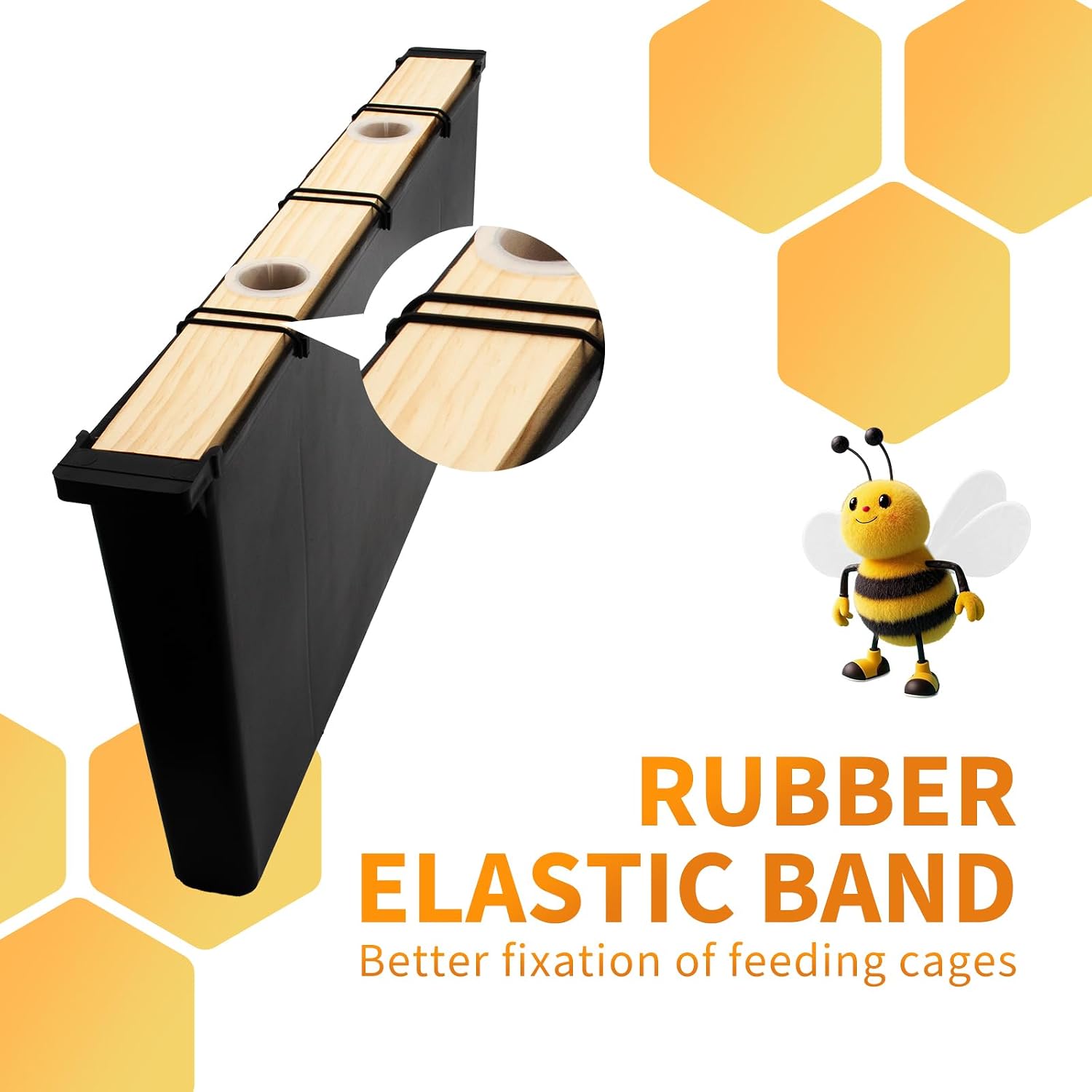 2 Pack 4L Bee Pro Feeder,Frame Feeders for Bee Hive Bee Watering Station,Beehive Frame Feeder Deep Frame Water Feeder