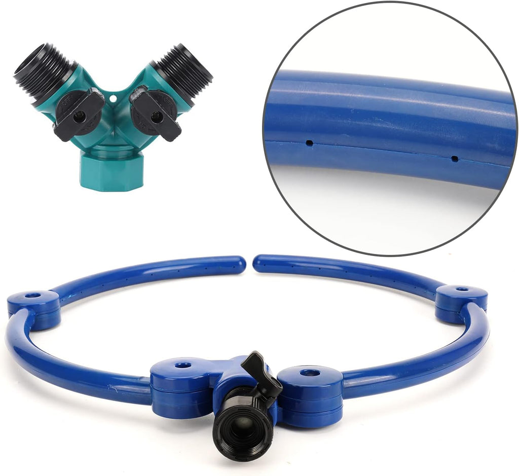 360° Tree Water System Tree Watering Ring Flower Sprinkler Garden Watering Circle Irrigation System for New Tree