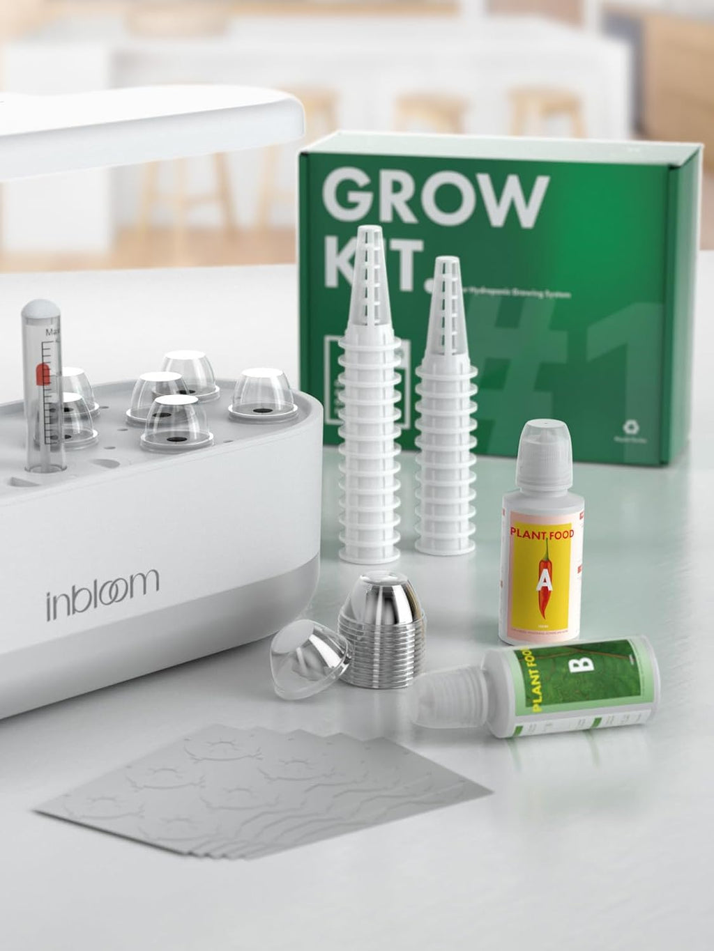 inbloom Grow Anything Seed Pod Kit for AeroGarden, Ahopegarden, GARDENCUBE, iDoo, MUFGA Hydroponic Growing System, 200