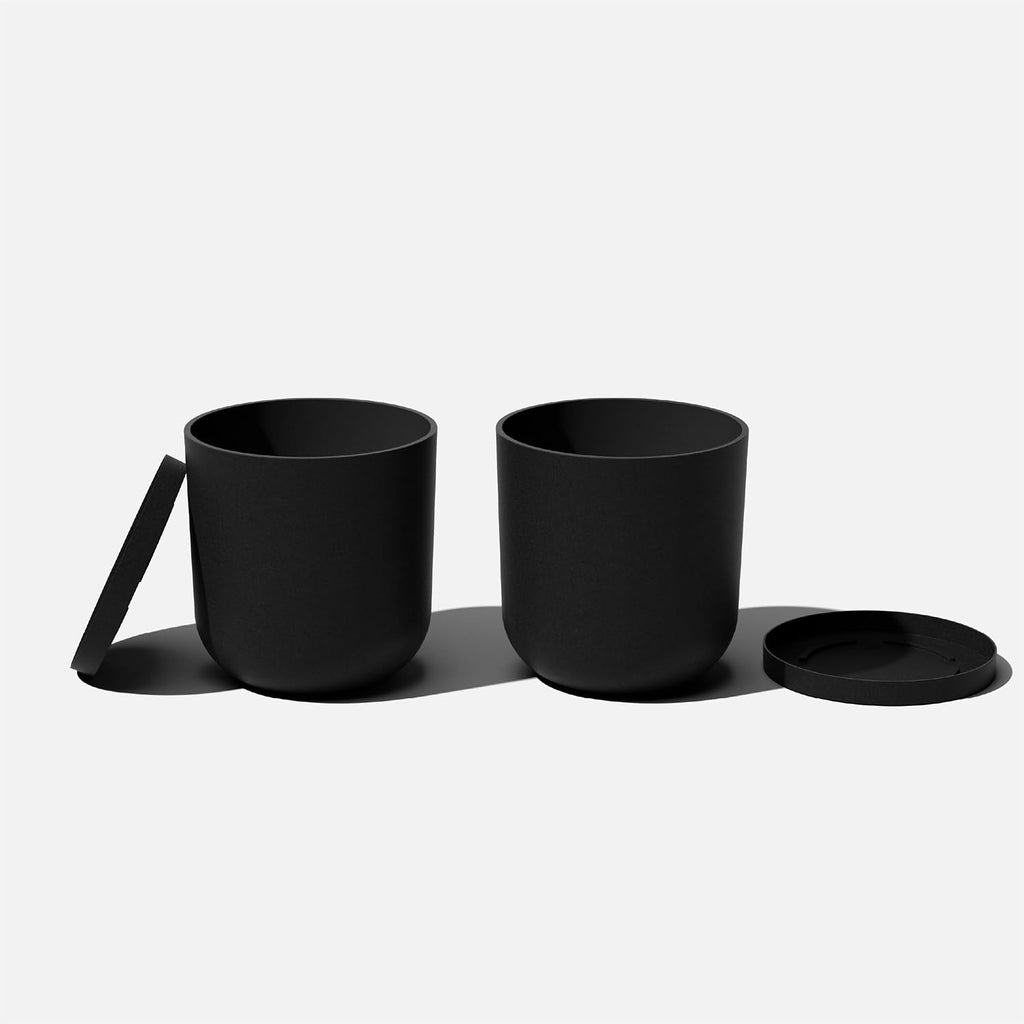 Veradek Mason Series Lima Planter - Round Planter for Indoor or Outdoor Porch/Garden | Made from Plastic-Stone