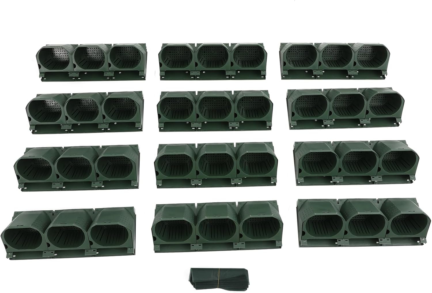 Self Watering Wall Planter | 36 Pots Vertical Garden Planter for Indoor Plants | Wall-Mounted Stackable wall planter