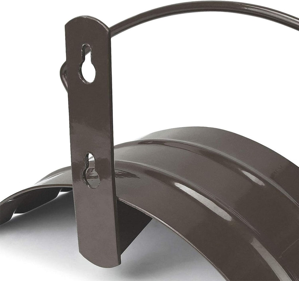 Eastrans Wall Mounted Garden Hose Holder and Hose Hanger | Hold 125ft 3/4" Hose, Durable and Heavy Duty Rust-Free Hose