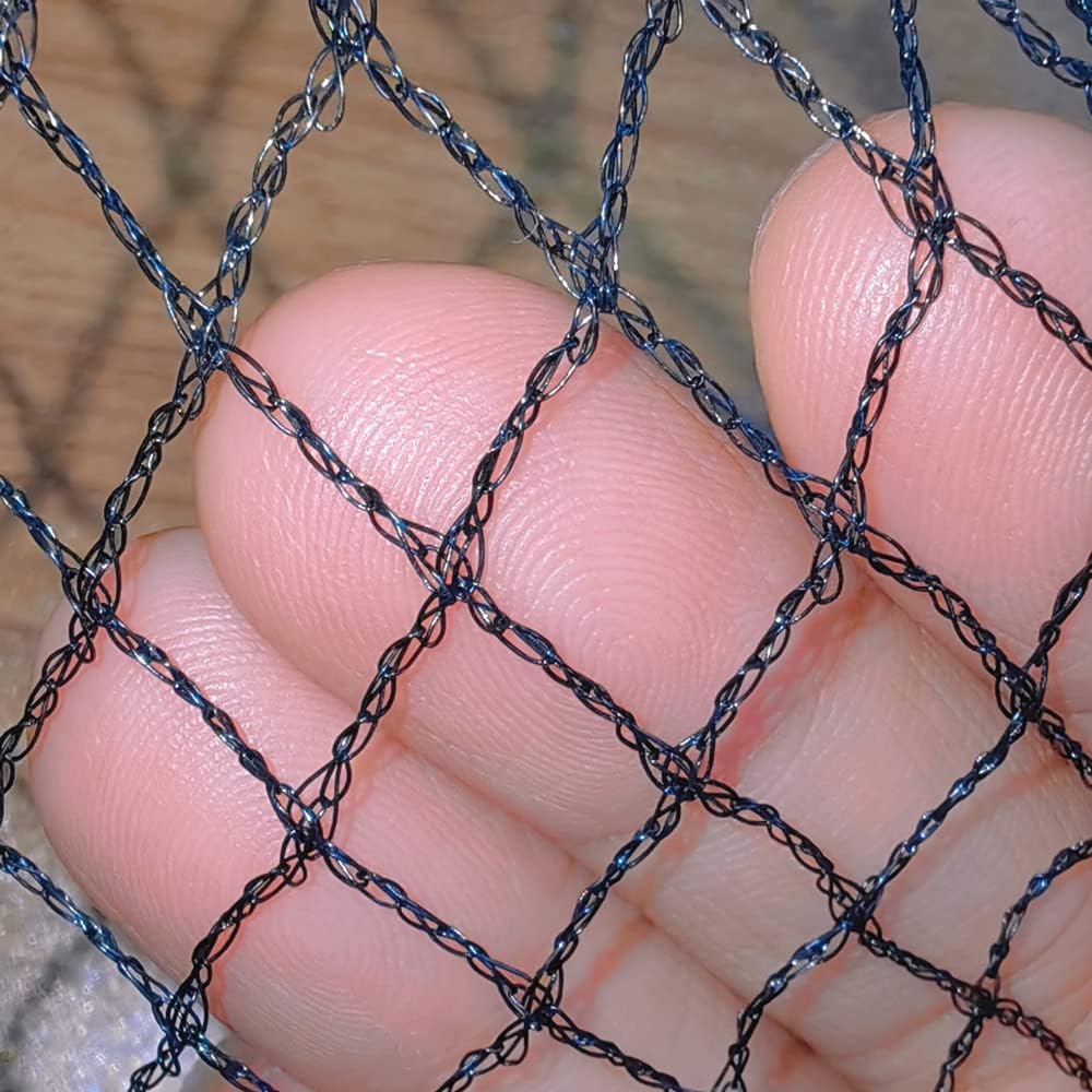 Bird Netting 20x30 Ft, 1/2In Mesh Garden Bird Netting, Fruit Tree Netting | Heavy Duty Woven Mesh Garden Netting, Pest