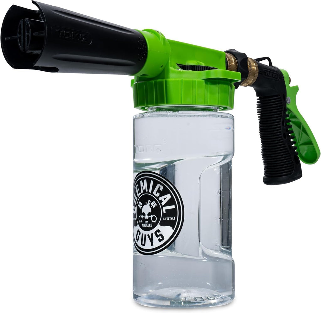Chemical Guys TORQ Foam Blaster 6 - Foam Cannon Garden Hose Attachment,Easy to Use,Sprays Thick Suds for Safe Washing