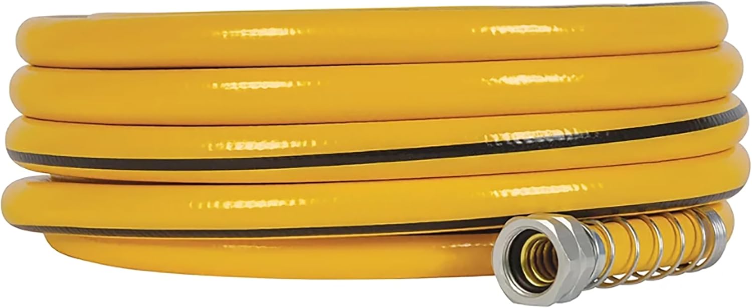 Gilmour 5/8" x 50' Heavy Duty Flexogen Water Hose, Flexible Garden Hose for Vegetable Gardens, Flower Beds, and Lawn