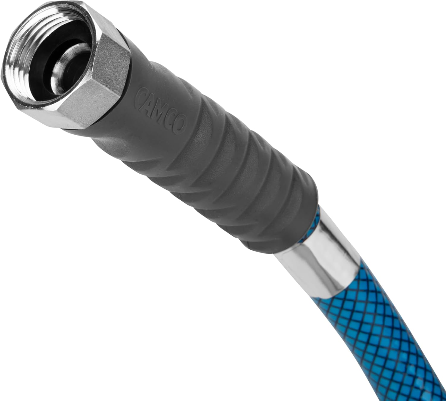 Camco TastePURE 50-Foot Premium Drinking Water Hose | Features a Heavy-Duty Reinforced PVC Construction, Machined