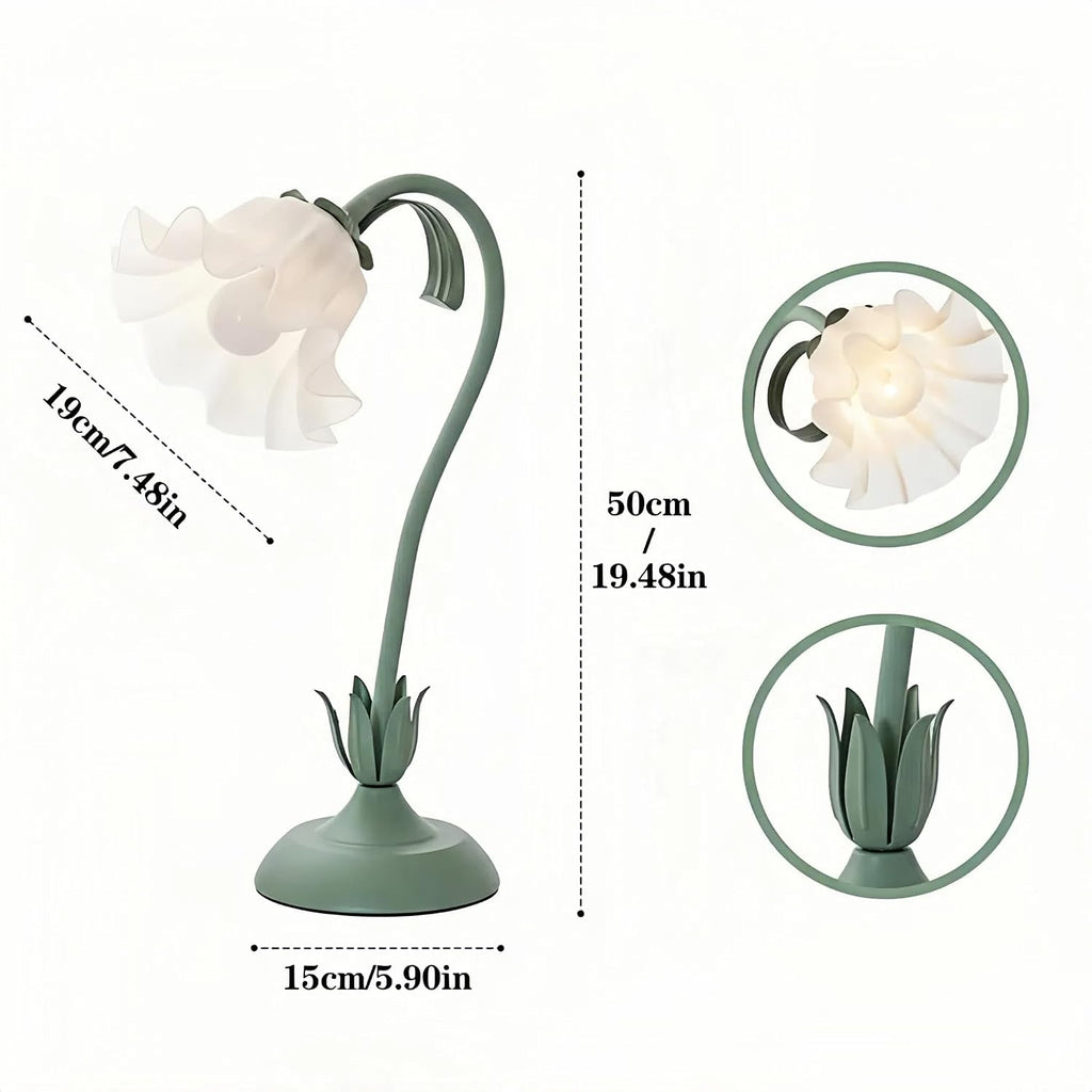 Table Top Grow Light for Indoor Plants – Decorative Desk Plant Light for Succulents Bonsai Cactus, Adjustable Desktop