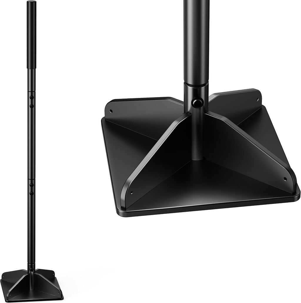 48" Handle Steel Tamper,8×8" Tamper Tool Landscaping | Heavy Duty Handle Tamper with Comfortable Rubber Grip, Garden