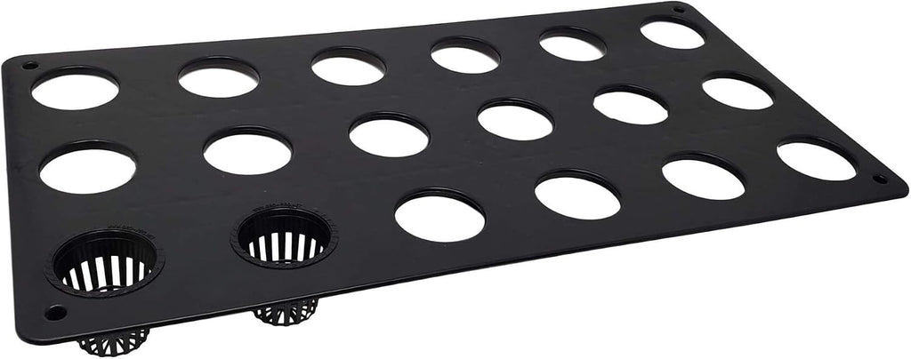 1020 Net Pot Trays 18 Hole | 5 Pack | Hydroponic Growing in 1020 Seed Trays