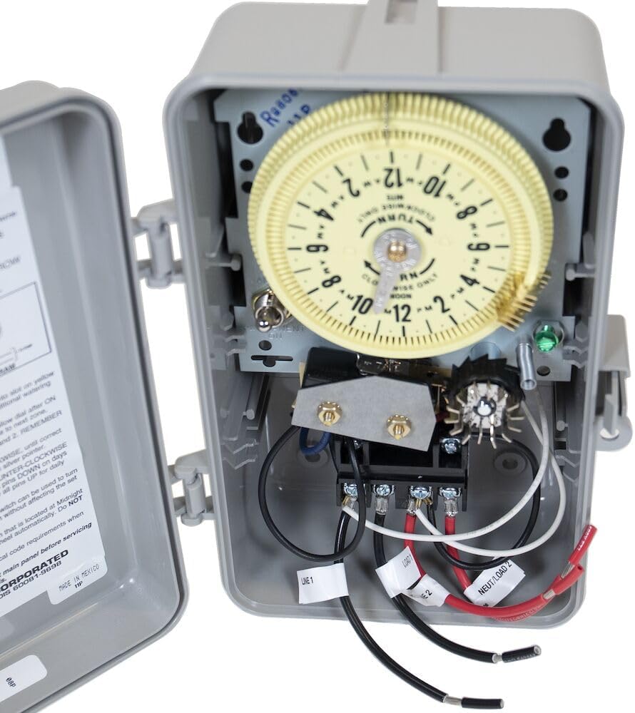Intermatic R8806P101C Sprinkler Irrigation Timer - Customizable Water Conservation, Rain-Ready Design, Reliable &