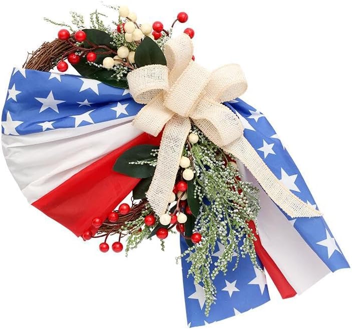 YYCRAFT 2 Pcs Wooden Grapevine Wreath (12")