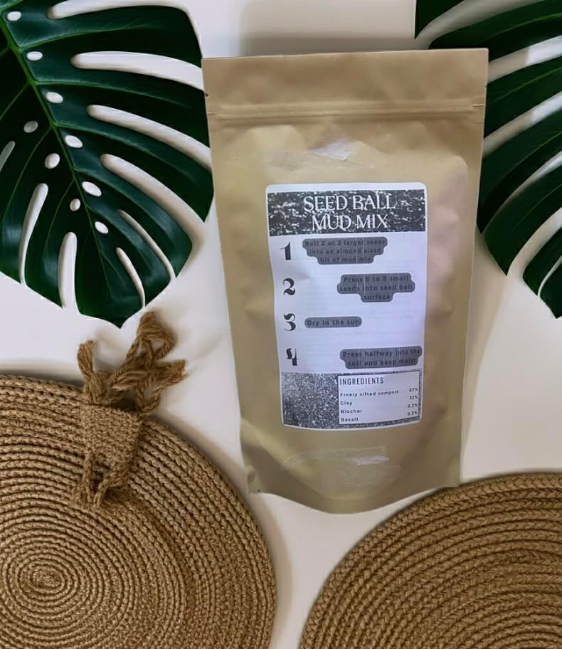 Seed Bomb Mud Mix - Make DIY Seedballs 1kg