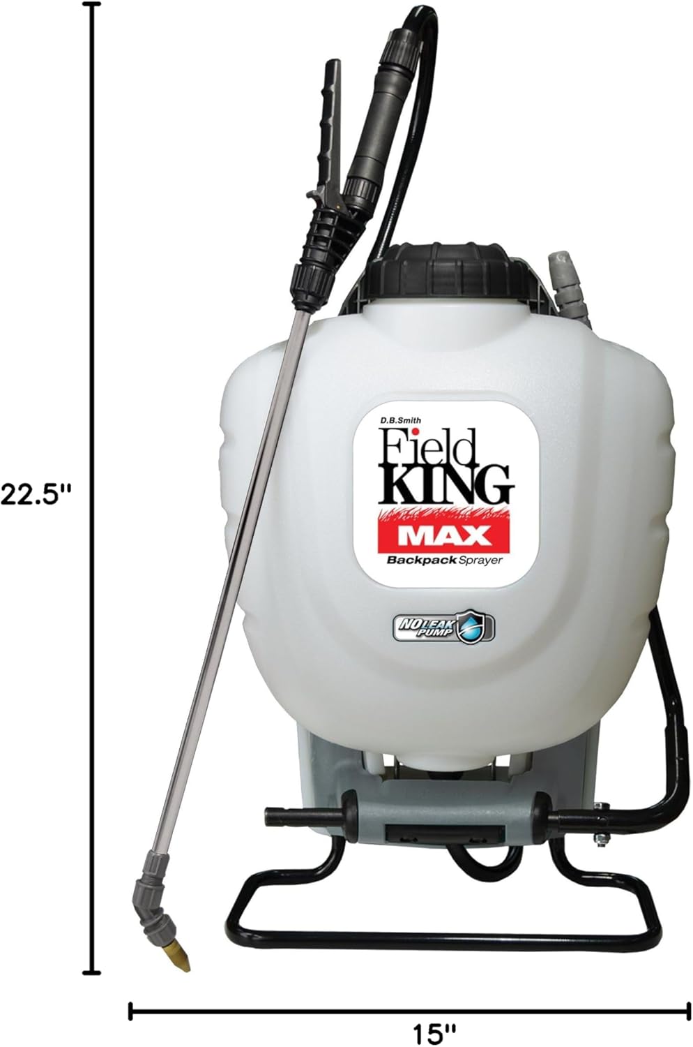 Field King Max 190348 Backpack Sprayer for Professionals Applying Herbicides
