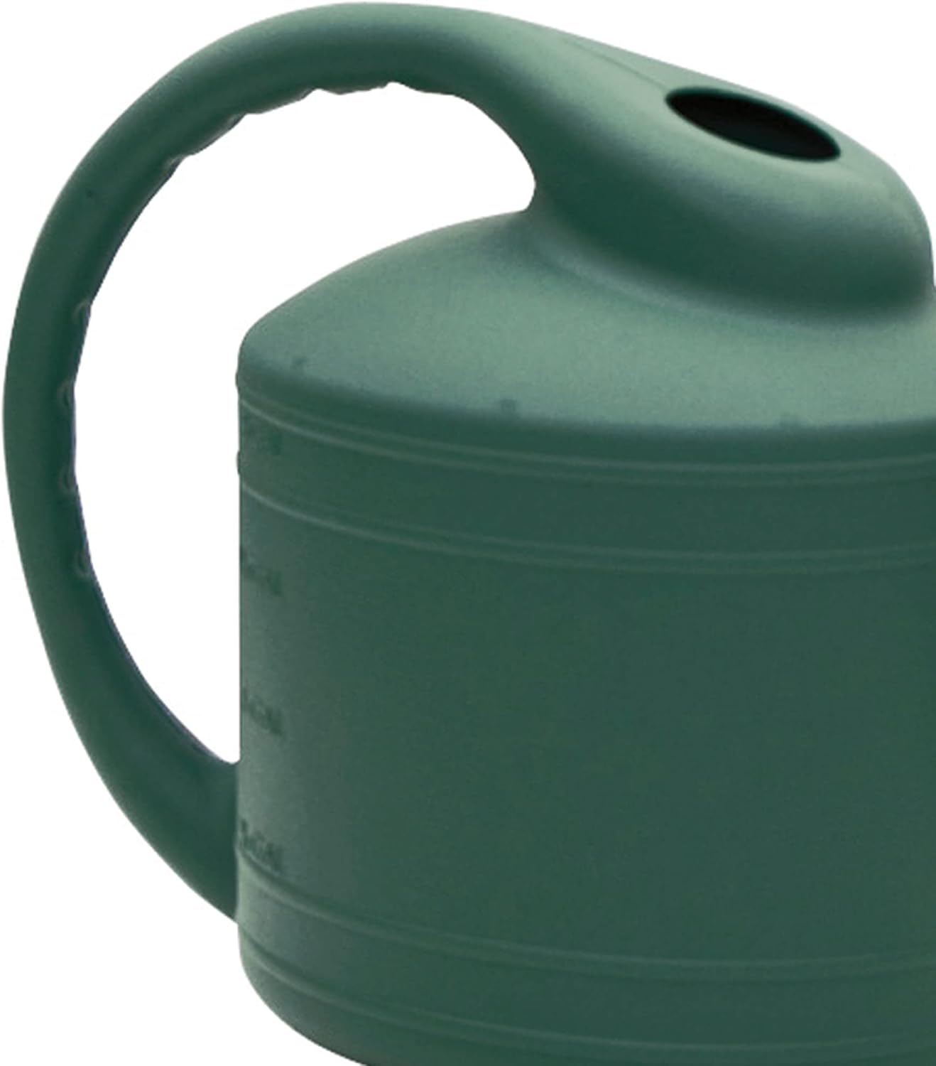 Southern Patio Large 2 Gallon Plastic Rainfall Garden Plant Watering Can, Green