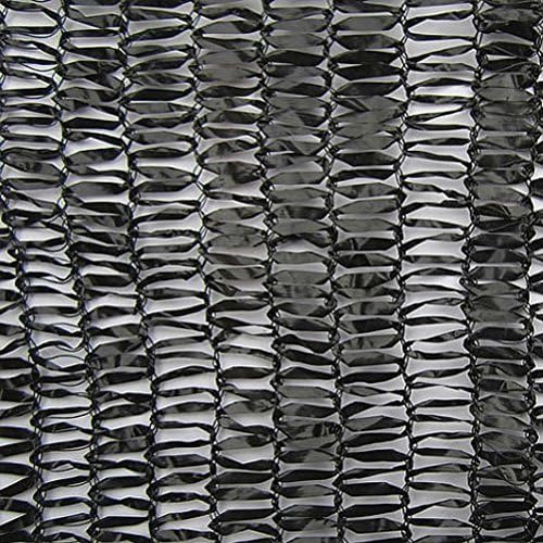 40%-55% Shade Cloth, 10x20Ft Garden Sun Shade Mesh Net Cover for Plant | Black Breathable Sunblock Mesh UV Resistant