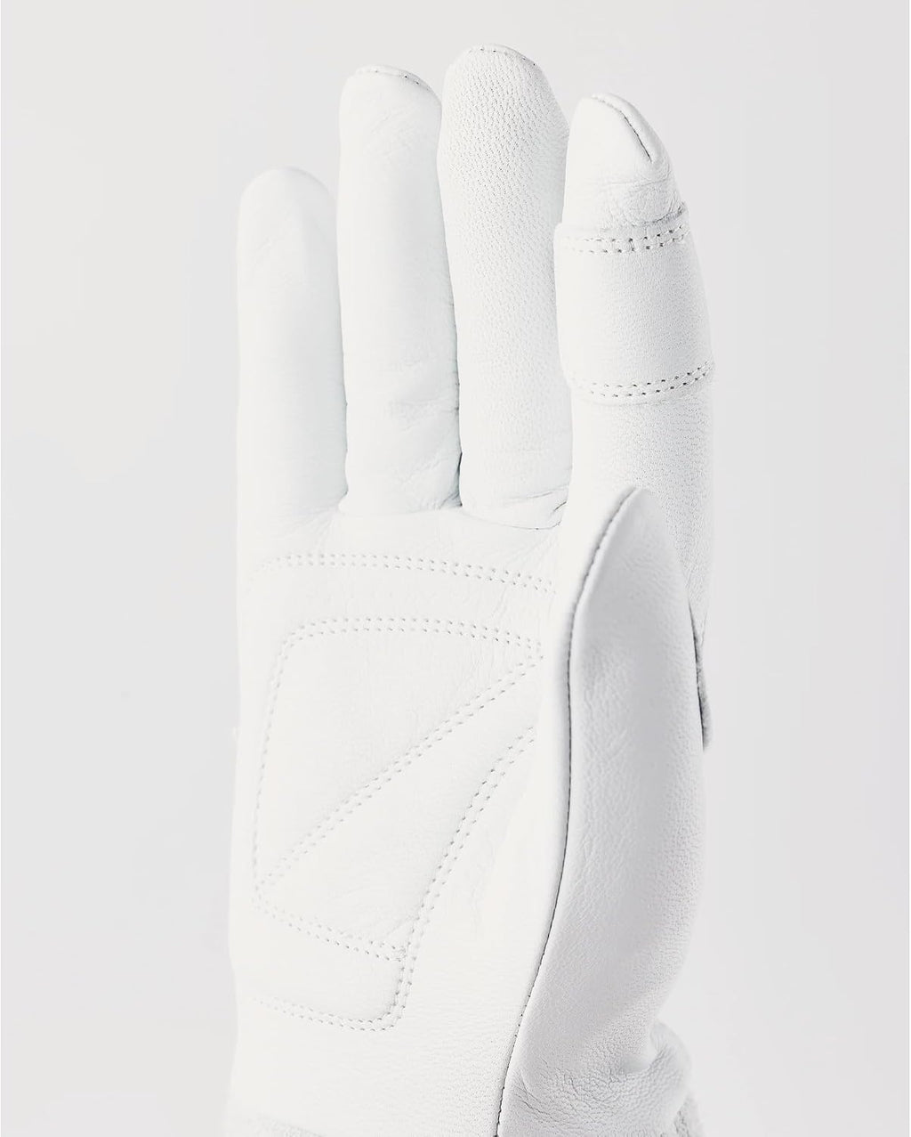 HESTRA PRO Garden Rose Glove, Long Protective Leather Gauntlet Gardening Gloves for Men & Women - Off Wht - 8
