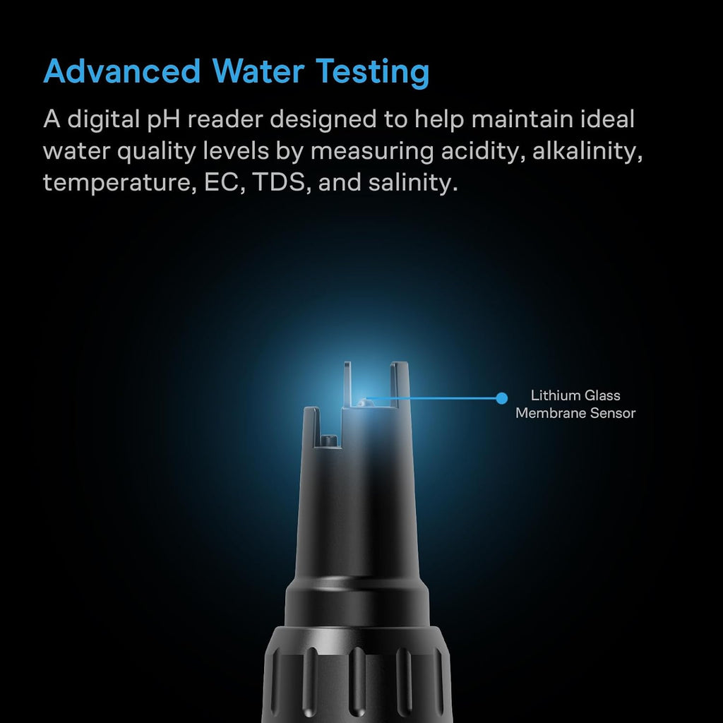AC Infinity Hydroponic Meter PRO Kit, High Precision Digital pH Pen with ±0.01 pH Accuracy and Interchangeable Probe