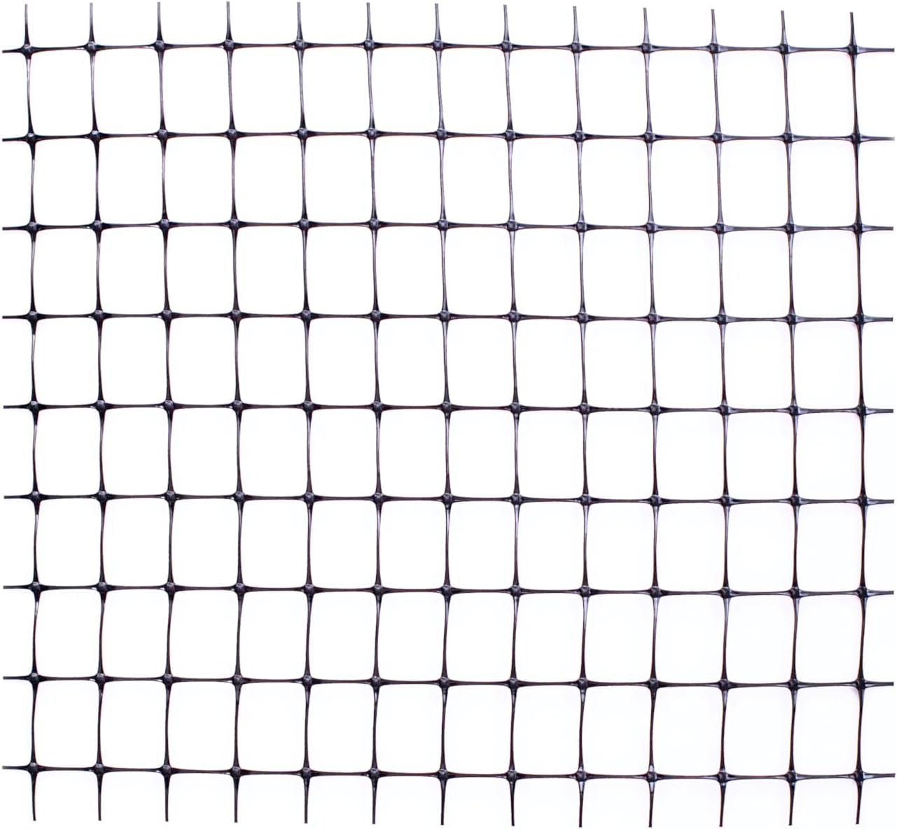 Tenax Deer Netting - Heavy Duty, 7ft Netting for Gardens - 7 Ft x 100 Ft - Black Polypropylene