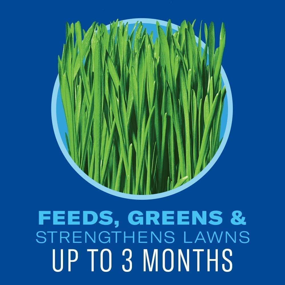 BioAdvanced 5 In 1 Weed and Feed Granules - Kills Lawn Weeds & Crabgrass - Feeds, Greens & Strengthens Lawn - Treats Up