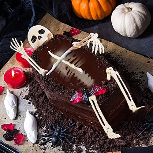 MEMOVAN Halloween Skeleton Decorations16 Mini Skeletons Figure Model