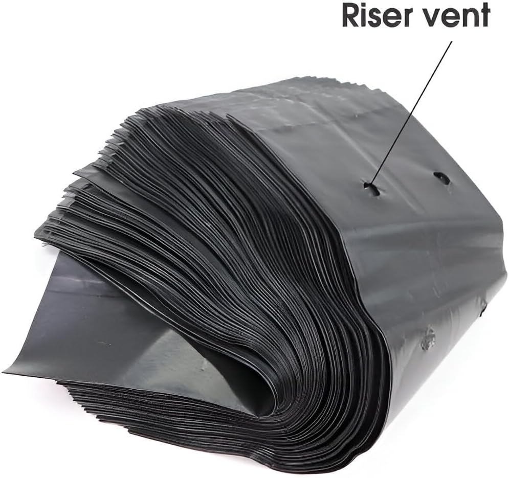 Go Garden Big Grow Bags 24"x24" for Home, Terrace, and Balcony Gardening | Pack of 12 | Ideal for Vegetable Plants and