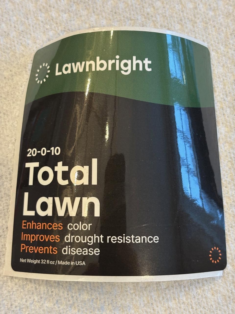 Total Lawn Liquid Lawn Fertilizer - Phosphorus-Free Hose-On Spray - 32 oz | Slow-release nitrogen & potassium with sea