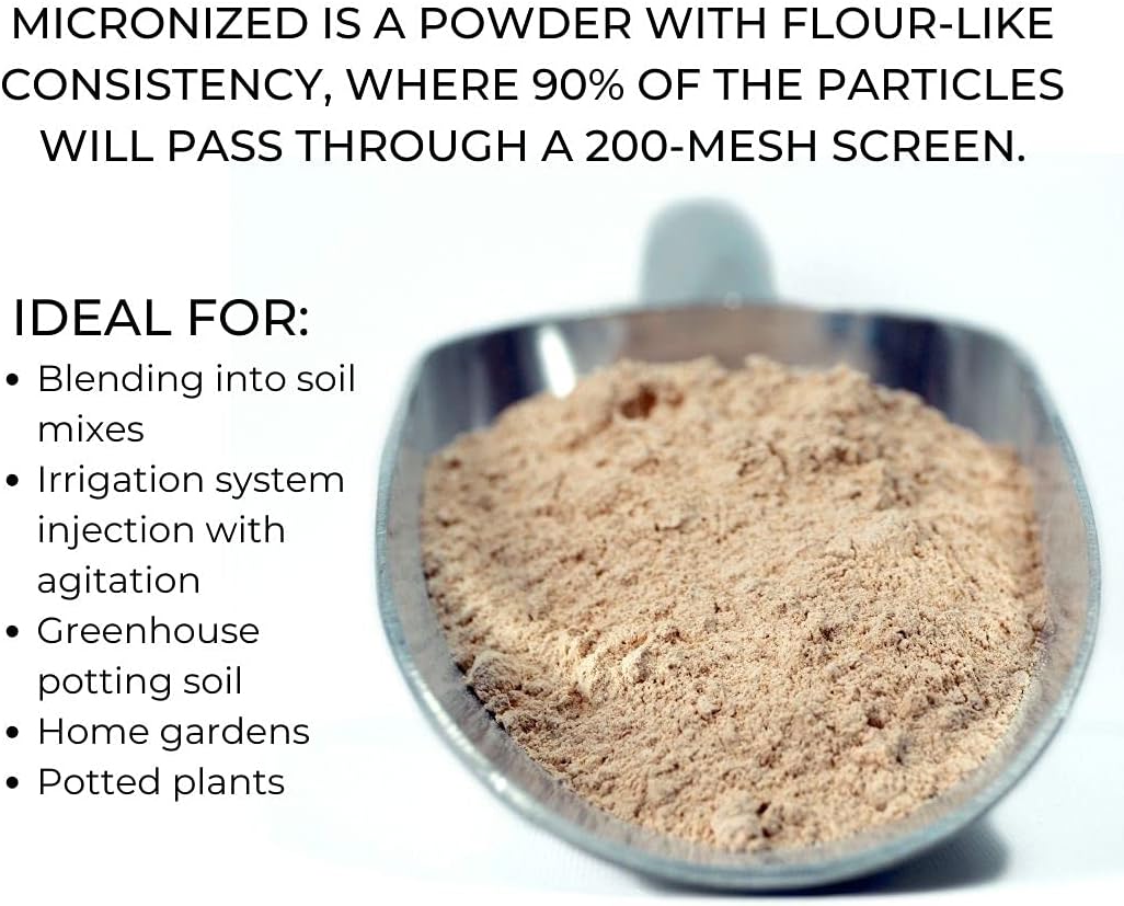 5 Pounds of Azomite - Organic Trace Mineral Powder - 67 Essential Minerals for You and Your Garden by Raw Supply