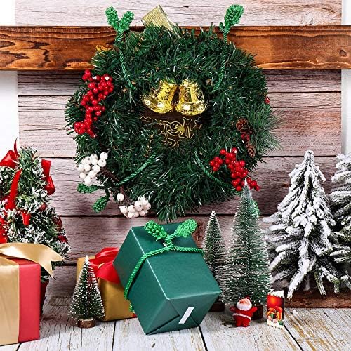 Shappy 6 Pieces Garland Ties for Banister Reusable Green
