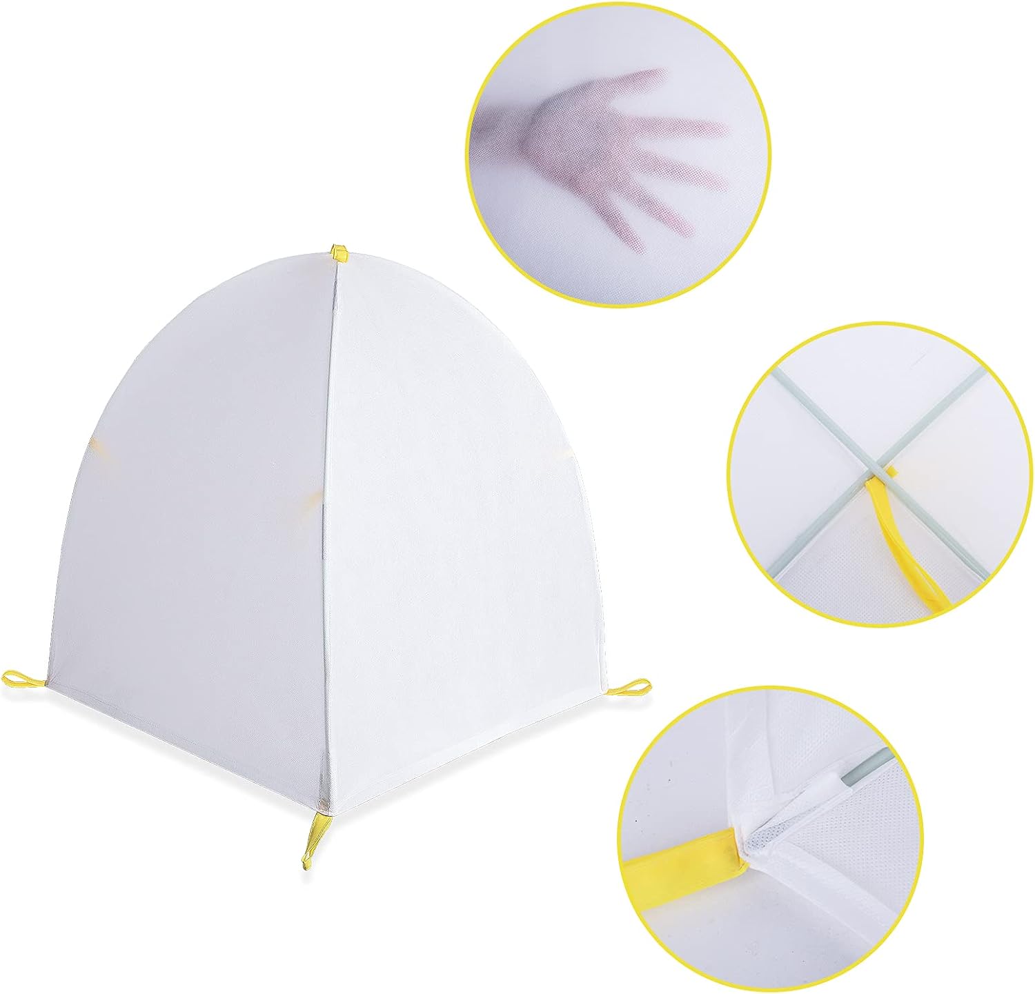 DECOHS 35 x 35 x 39 Inch Warm Plant Protection Tent-Winter Shrub Covers-Winter Snow & Frost Covers Protecting Fruit