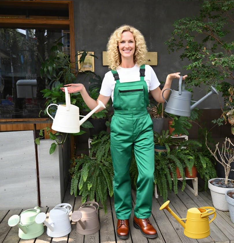 1 Gallon Watering Can for Plants | Watering Cans for Indoor&Outdoor Gardening, Water Can with Ergonomic Movable Handle