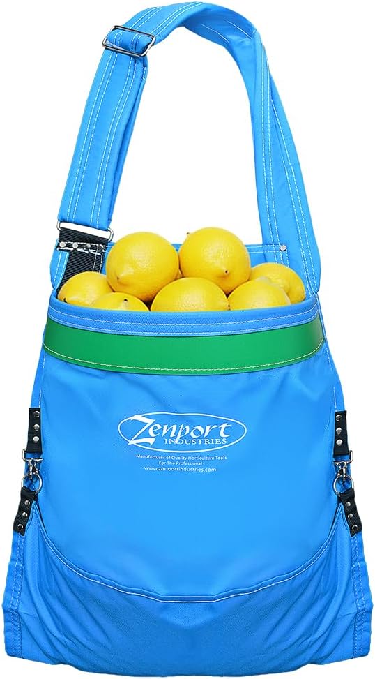 Zenport AG412 Agrikon Fruit Picking Bag, 65 lb, Harvest Apple/Citrus