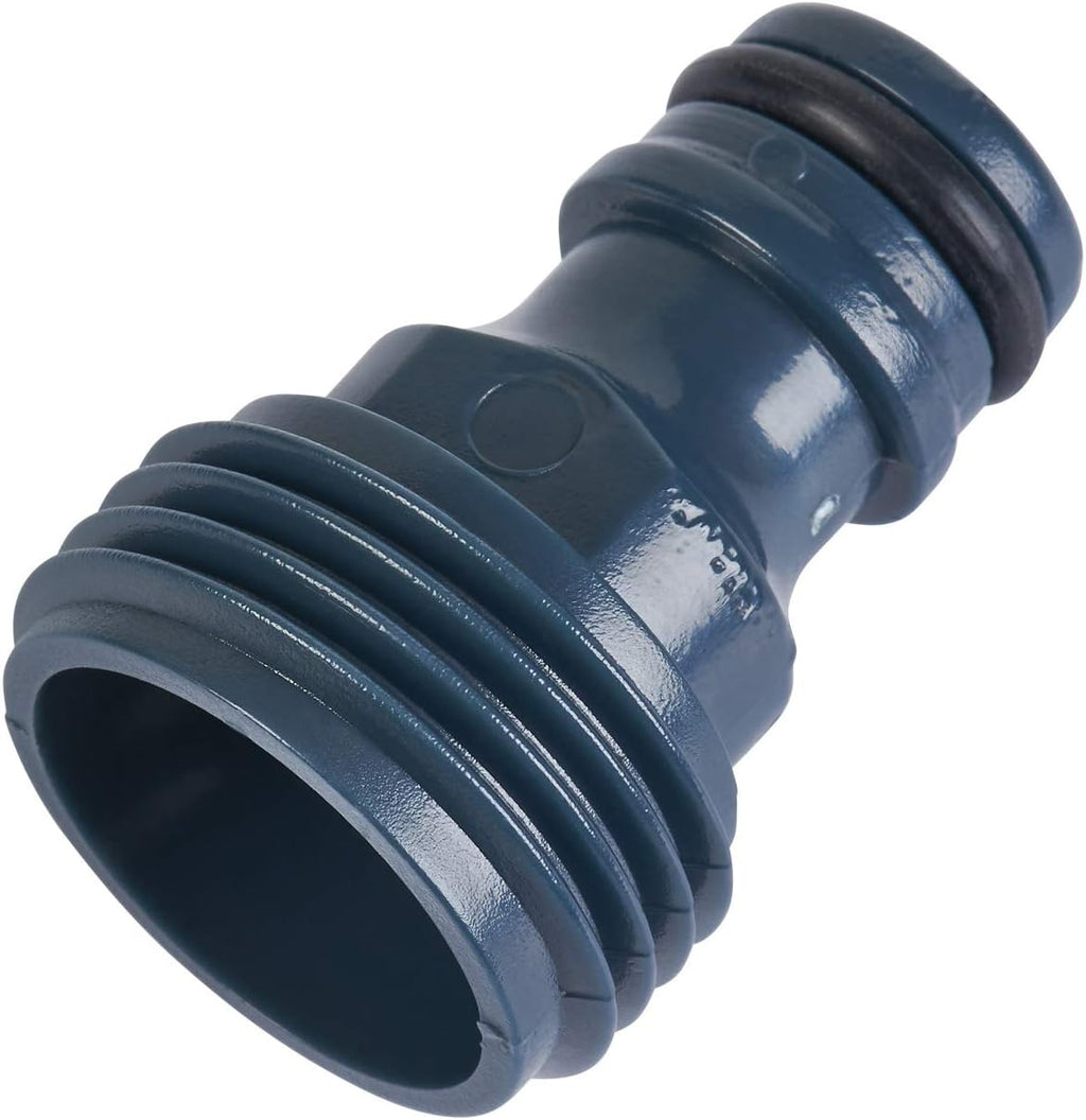 Melnor 65112-AMZ 6-Pattern Vortex Water Hose Sprayer Nozzle, QuickConnect Product Adapter, Black, Yellow, Slip