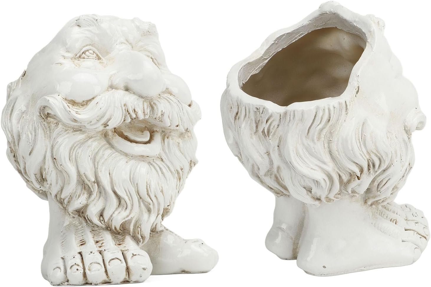 Face Flower Pot, Head Planter Pot, Funny Shape Face Planter Statue, Planter, Cute Resin Planter for Indoor Outdoor