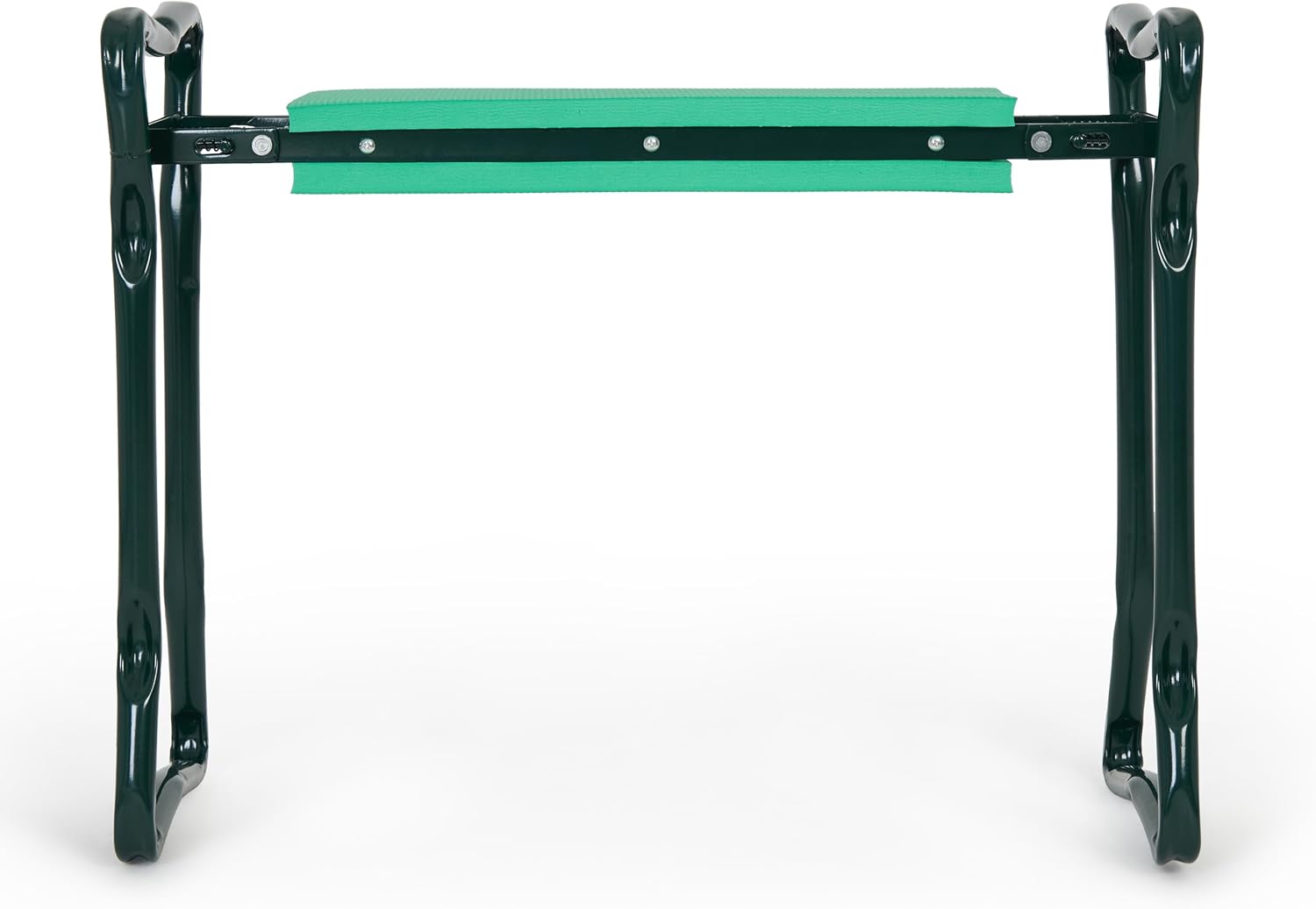 Backyard Expressions Garden Kneeler & Seat – 2-in-1 Garden Stool and Kneeler, Foldable Gardening Bench with Cushioned
