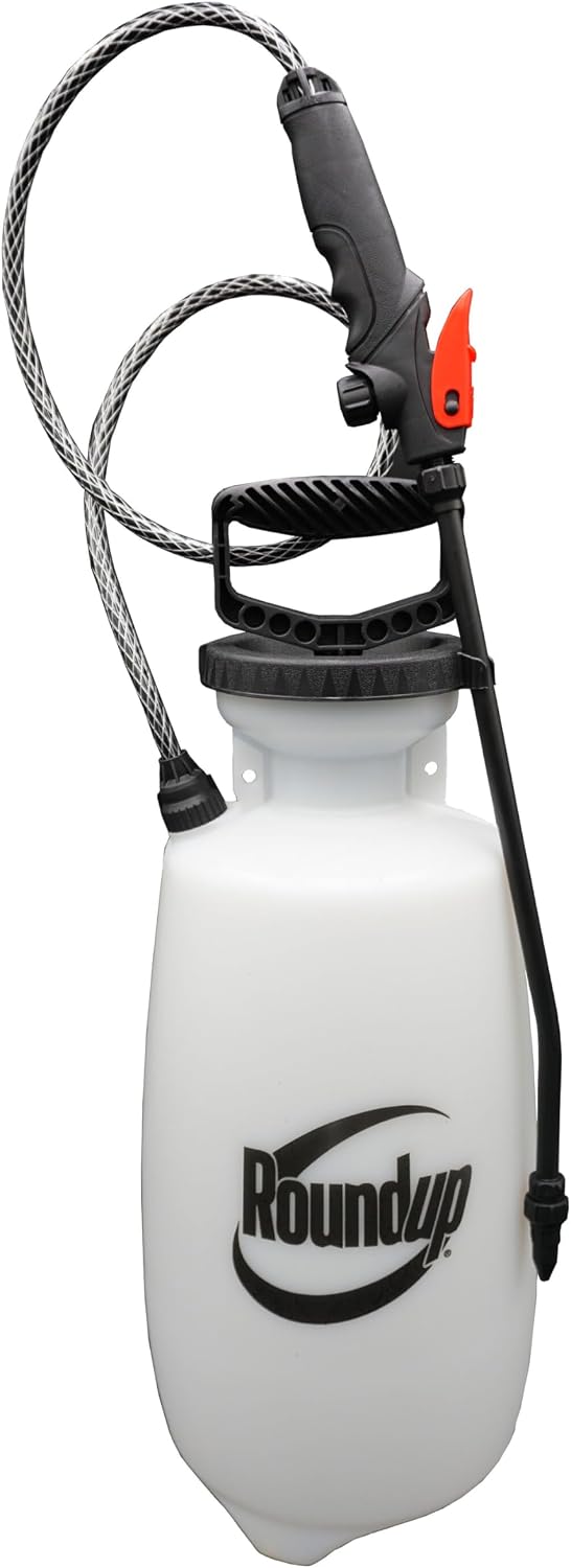 Roundup 190260 2-Gallon Lawn and Garden Sprayer for Controlling Insects and Weeds or Cleaning Decks and Siding & 181538
