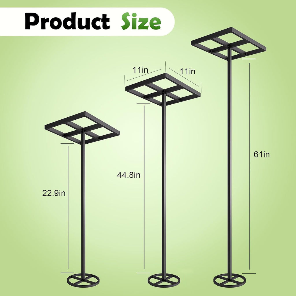 2 Pcs Dragon Fruit Trellis for Climbing Plants, Adjustable Metal Plant Trellis, Outdoor & Indoor Garden Trellis for