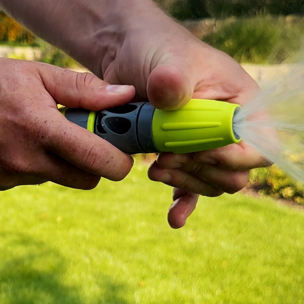 Flexzilla HFZG12050QN Garden Hose Kit with Quick Connect Attachments | Lightweight Coils Easily | Quick Connect