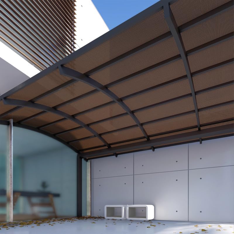 Windscreen4less 6'x25' Sun Shade Fabric Roll Shade Cloth Cover Wind Screen UV Block for Outdoor Pergola Patio Backyard