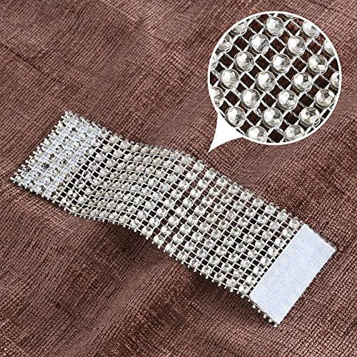 Accmor 150pcs Napkin Rings, Silver Napkin Rings Buckles
