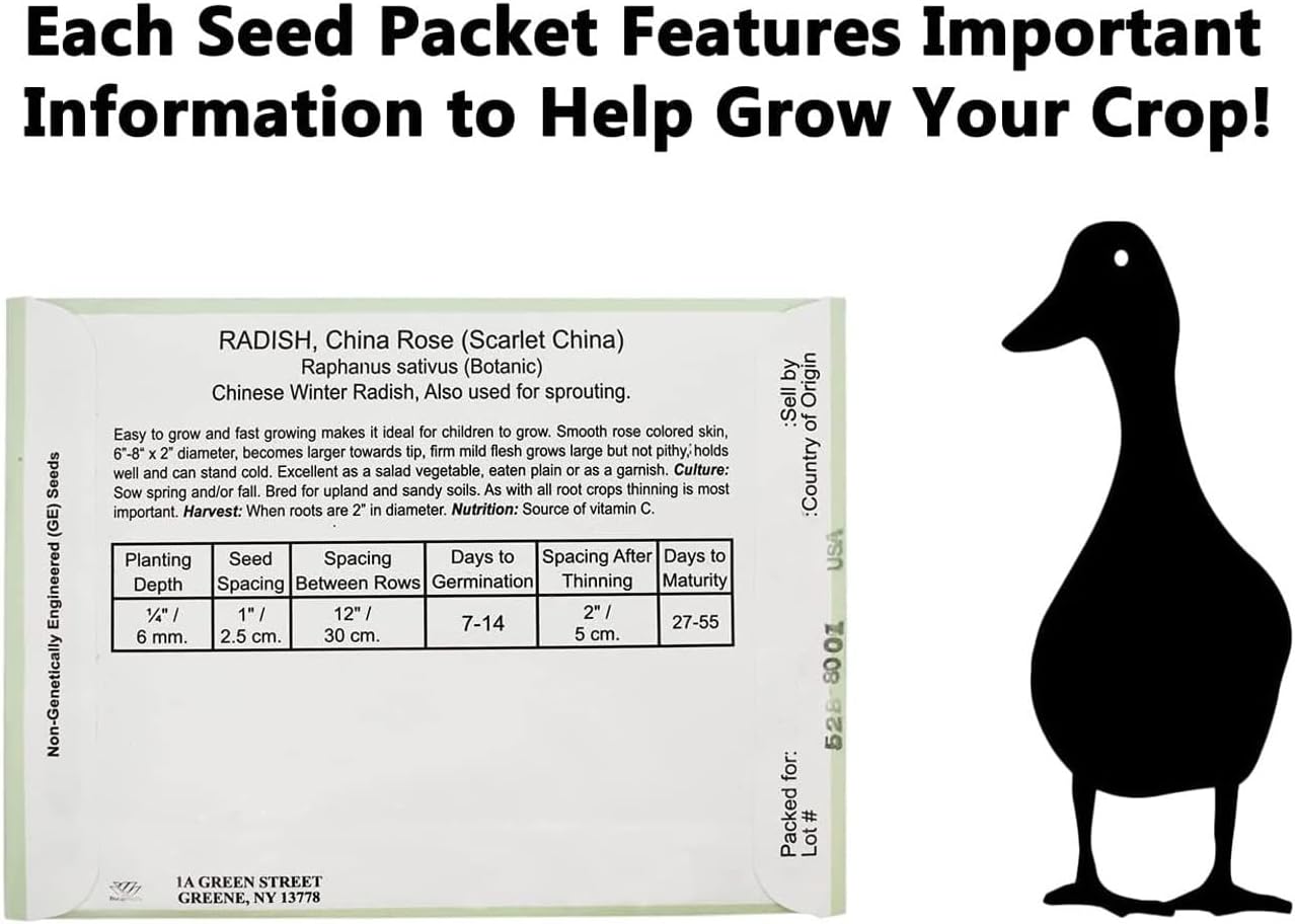 Set of 500 Assorted Flower Seed Packets! Flower Seeds in Bulk - 20+ Varieties Available! (500)