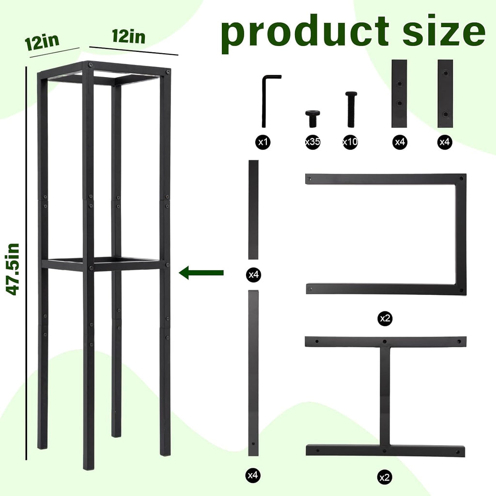 48" Dragon Fruit Trellis Durable Metal Support for Climbing Plants | Premium Durable Plant Accessories for Gardeners
