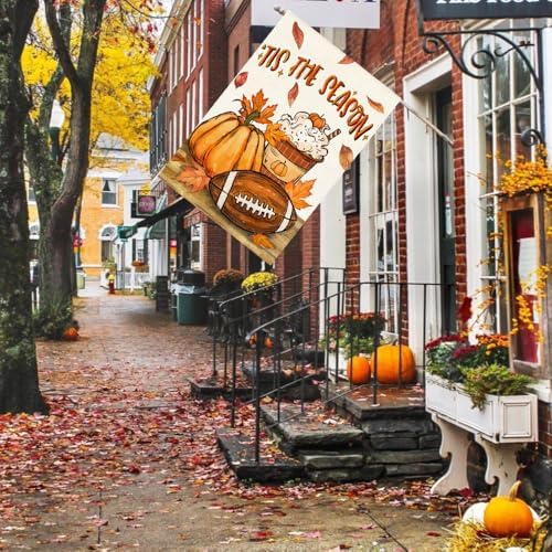 Fall House Flag 28x40 Inch Double Sided Outdoor Yard Porch Decor