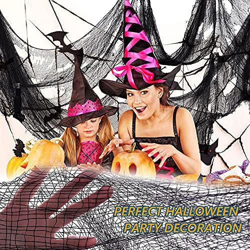 8Pcs Halloween Creepy Cloth Spooky Gauze Fabric Tapestry Decorations