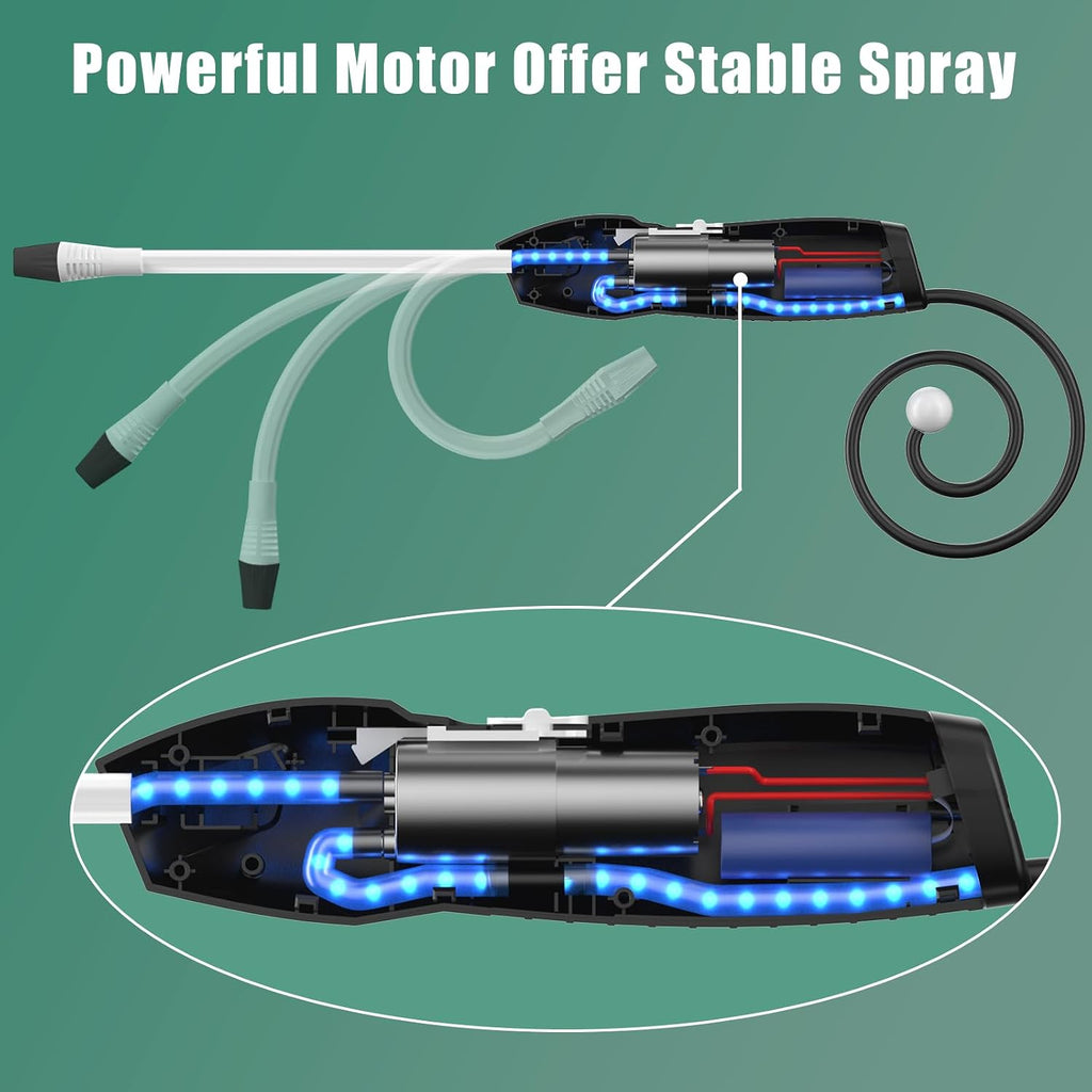 Electric Garden Sprayer 5L/1.35 Gallon Water Bag, Rechargeable Battery Powered Pump Sprayer with Adjustable Nozzle