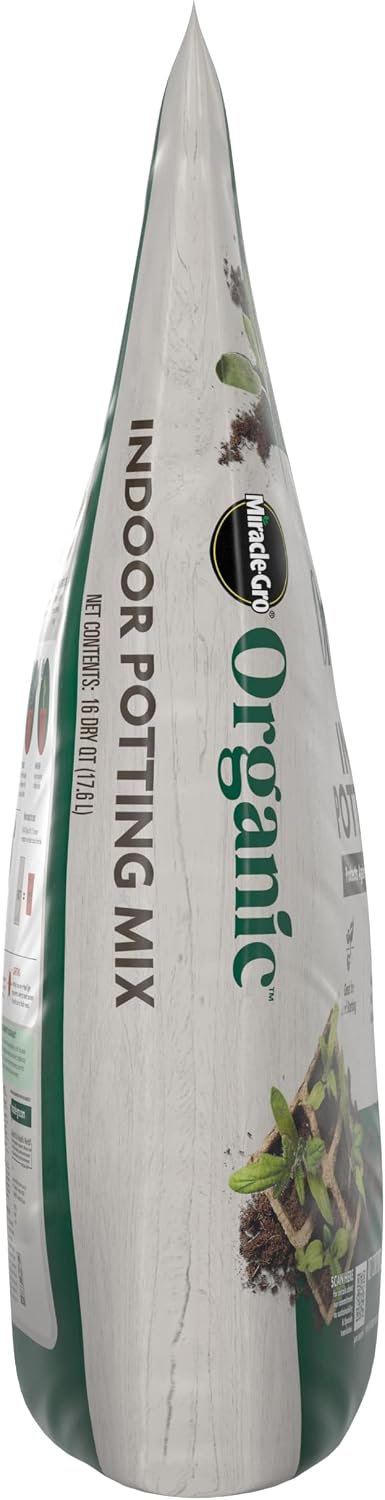 Gro Organic Indoor Potting Mix, 16 qt. (2-Pack) | Protects Against Over & Under Watering, Planting Soil For Indoor